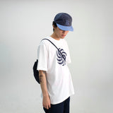Stripe Cap (Navy)