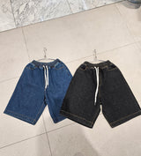 VENTIQUEウォッシュドバミューダデニムパンツ2color