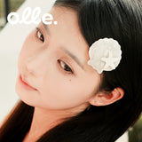 Olle. 鸥莉 オーリー アセテート素材 ハンドメイド シェルシルエットクリップ 上品 韓国風 ヘアアクセサリー