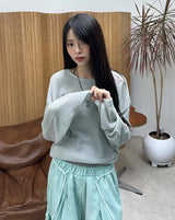 ティール シースルー Tシャツ