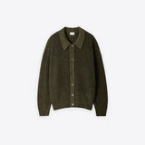 LMN Celine Washable Hatch Collar Cardigan (10 colors)