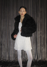 [MADE] Kubinti High Neck Fleece Fur Jacket
