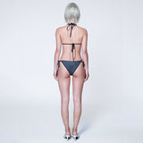 Zoe triangle bikini - wild stripes [classic]