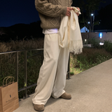  Nopi Best Fit Corduroy Banding Wide Pants  