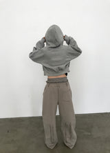 トランクレイヤードワイドパンツ