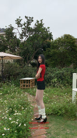 BEST Red Like Short Sleeve Tee