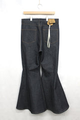 Semi Flare Denim Pants (INDIGO WASH)