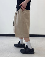 (belt presentation) コットンバミューダパンツ