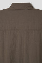 チェストジップ半袖シャツ (3 Colors)