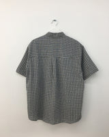 Terine seersucker check shirt (3color)