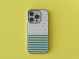 dotstripes lemon (silver glass)