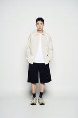 25SS ワイドチノショートパンツ ブラック