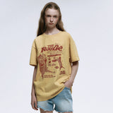 CatFood Pigment T-Shirt_Mustard
