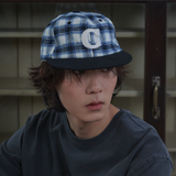 C Logo Check Cap (Blue Check)