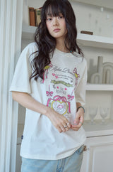 26SS★ キャンドルハート半袖Tシャツ