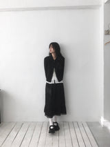 ラウンドカラージャケット
