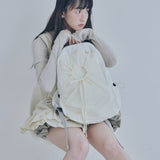 hole string po backpack (light yellow)