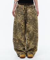 bd leopard pants (beige)