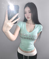 glitter star tee (5colors)