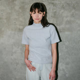 Wrinkle Pola Tee Grey