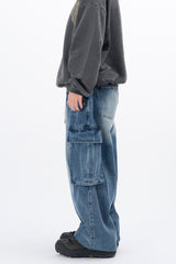 Luren Keyring Cargo Denim