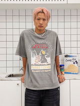 VENTIQUEピグファイアーストーンTシャツ2color