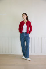 ESSENTIAL CABLE CARDIGAN (4 COLORS)