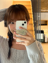 [Magsafe tok] yeowhi 子犬モチーフ グリップトック