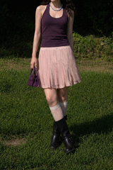 BLUSH PETAL SKIRT IN PINK
