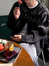 Stroke Brush Cardigan (2 Colors)