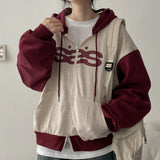 SSS ラグラン フーディー ジップアップ (4 colors) H&L