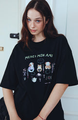 26SS★DTP Merci Dinner Short Sleeve Tee