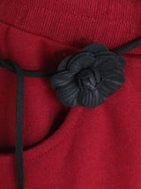 FLOWER TASSEL STRAP BELT