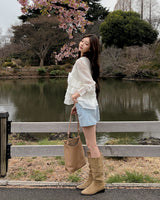 Letchu tiered blouse