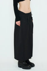 WRAP MAXI SKIRT