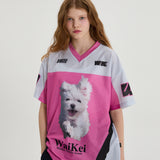 Maltese GOOREUM mesh jersey half sleeve T-shirt