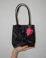 VANLENTINE HEART BRUSH KEYRING (PINK)