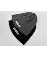 SYMBOL LOGO BEANIE_CHARCOAL