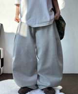 バルーンフロントストリングスウェットパンツ🤎🖤🩶3カラー