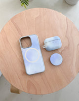[MADE]アイリス シルバーエポキシ MagSafe iPhoneケース