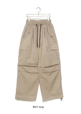 [unisex] Nord Cargo Pocket Nylon Banding Wide Pants