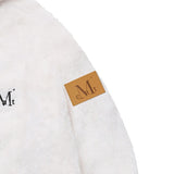 BOLLI CURLY FLEECE HOOD ZIP-UP UNISEX (2Color)
