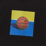 25SS SQUARE BASKETBALL SHORT SLEEVE T-SHIRT BLACK