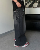 TC Patch Work Banding Denim Pants (3C)