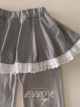 [by LILLOVE] chocolat flared pants