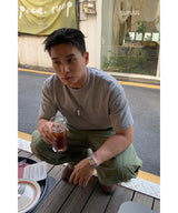 ヘビークロッププレーン半袖Tシャツ