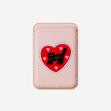 [MADE]Pink-Red Love-Scary Cat Magsafe Cardcase(3 Piece Storage)