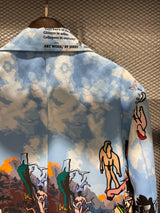 World' Print Suit (Large/Small Pattern)