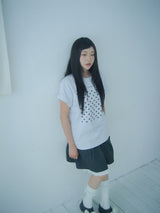 クローバーハグTシャツ / white melange