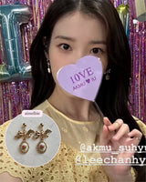 [IU Earring] Mary Earring - Vintage Rose Version